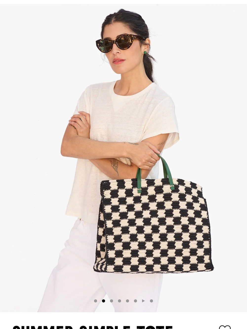 Clare V. Summer Simple Tote